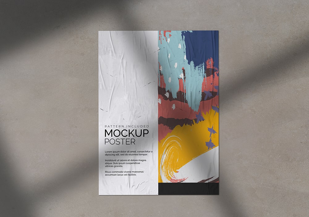 Pattern Mockup Poster